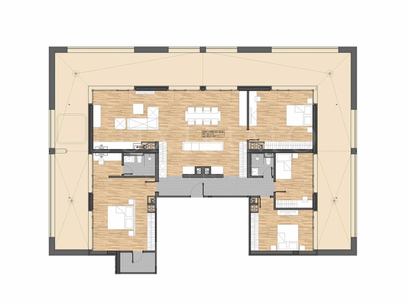 Продава МЕЗОНЕТ, гр. София, Бояна, снимка 3 - Апартаменти - 51456475