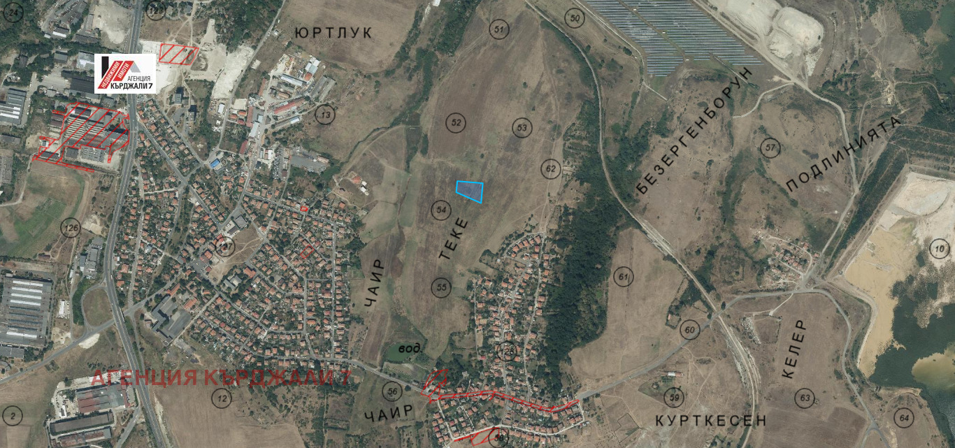 Продава ПАРЦЕЛ, гр. Кърджали, Гледка, снимка 3 - Парцели - 54406949