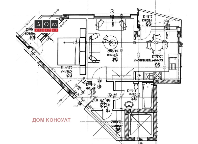 На продаж  1 спальня София , Кръстова вада , 80 кв.м | 21515331 - зображення [17]