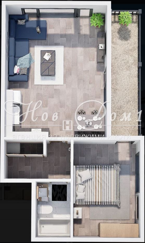 Продава 2-СТАЕН, гр. Пловдив, Христо Смирненски, снимка 2 - Апартаменти - 52141451