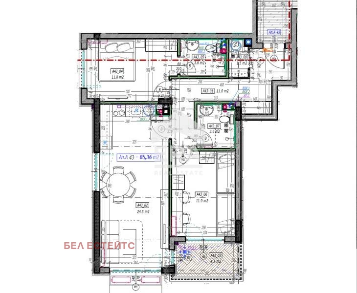 Продава 3-СТАЕН, гр. София, Малинова долина, снимка 4 - Апартаменти - 55346710