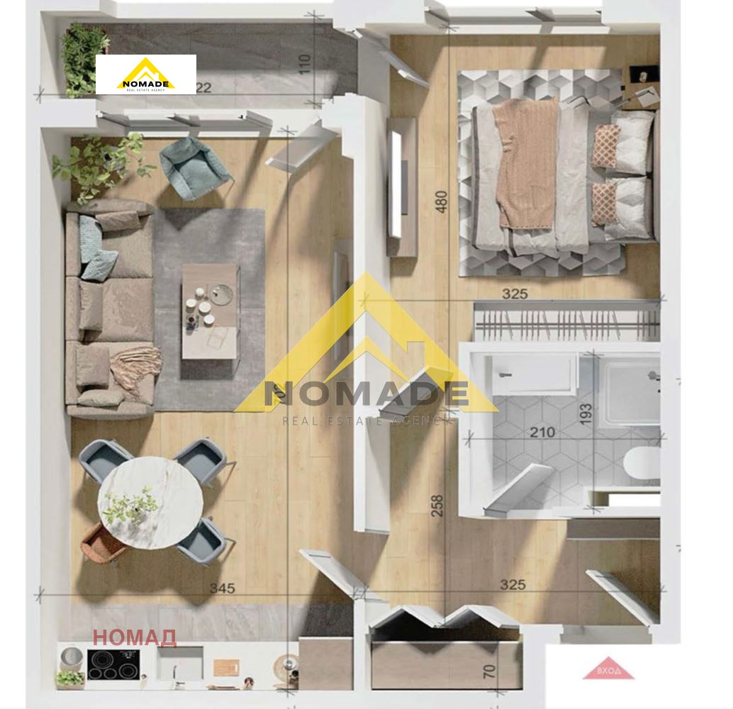 Продава 2-СТАЕН, гр. Пловдив, Тракия, снимка 9 - Апартаменти - 52198972