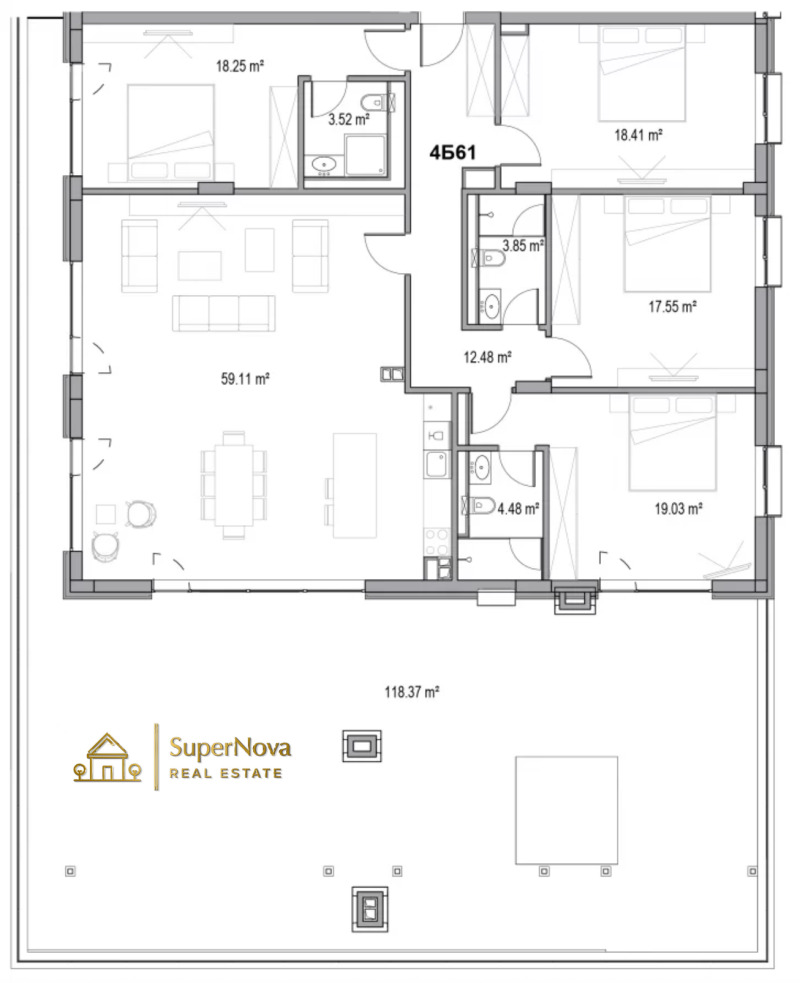 Продава  Многостаен град Пловдив , Отдих и култура , 358 кв.м | 73838648 - изображение [3]