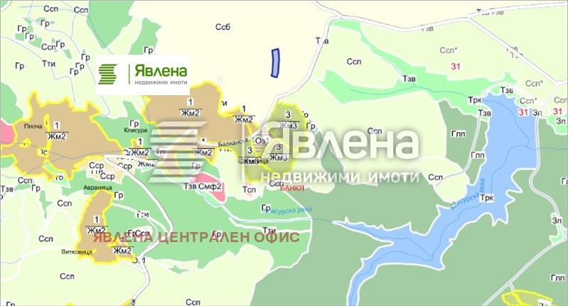 Продава ПАРЦЕЛ, гр. София, гр. Банкя, снимка 4 - Парцели - 54733004