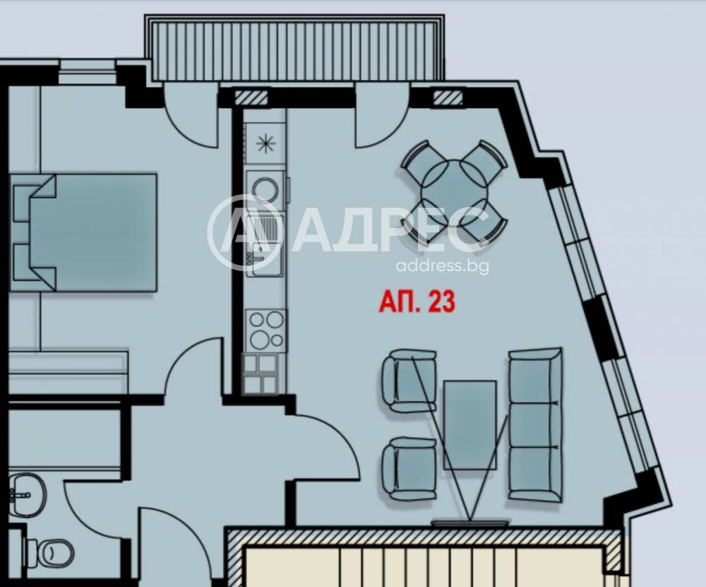 Продава 2-СТАЕН, гр. София, Манастирски ливади, снимка 3 - Апартаменти - 55738663