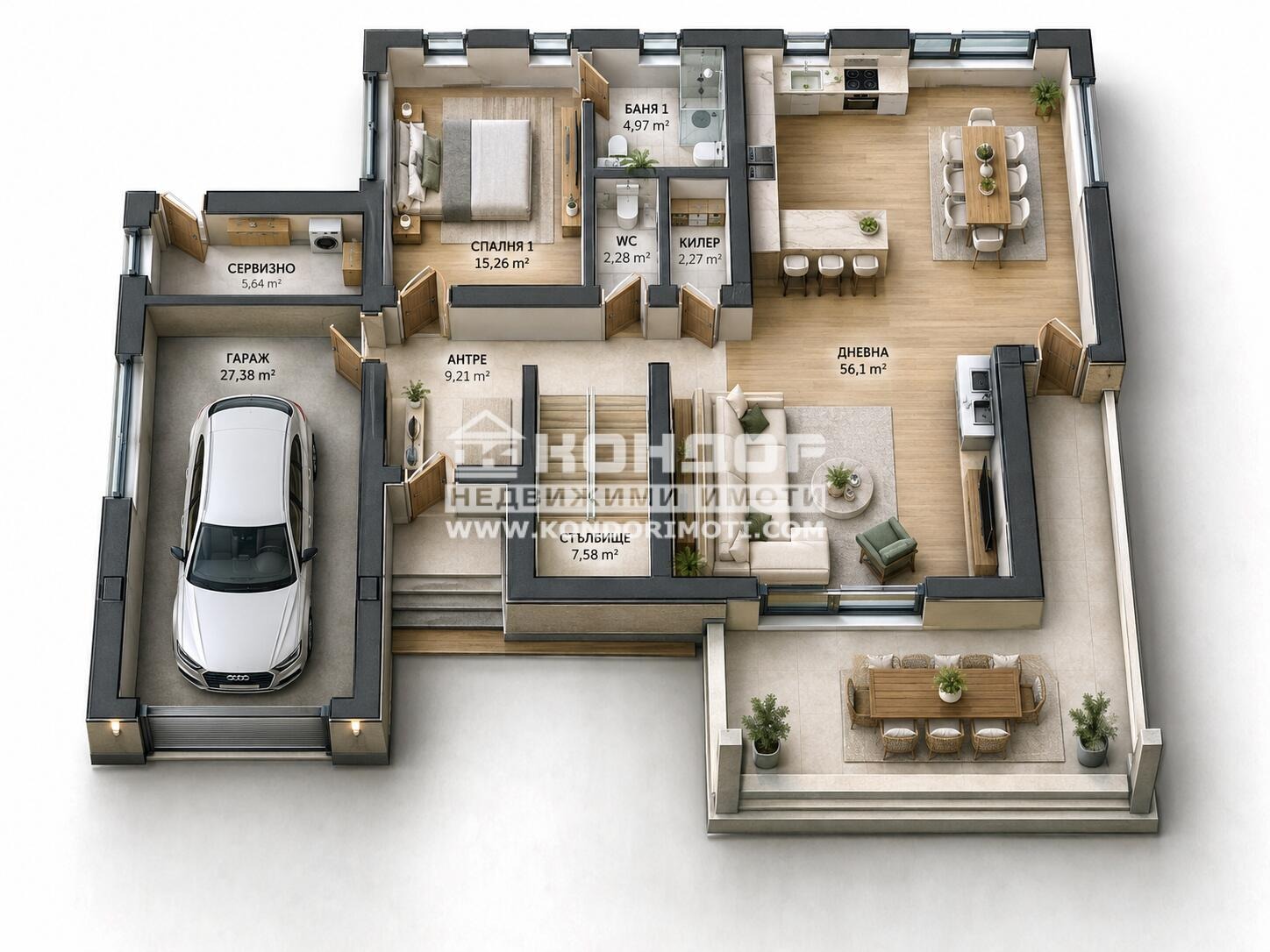 Продава КЪЩА, с. Марково, област Пловдив, снимка 12 - Къщи - 56429571