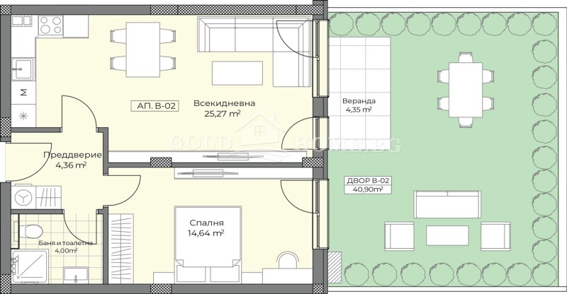 Продава 2-СТАЕН, гр. Пловдив, Остромила, снимка 8 - Aпартаменти - 47510195