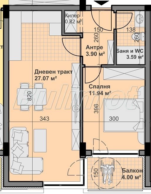 Продава 2-СТАЕН, гр. Варна, Владислав Варненчик 2, снимка 6 - Апартаменти - 53633798