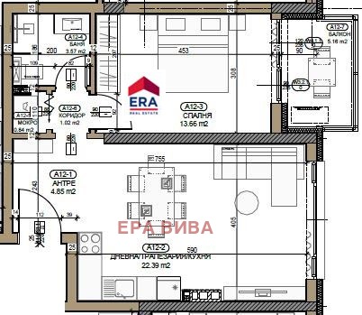 Продава 2-СТАЕН, гр. София, Малинова долина, снимка 5 - Апартаменти - 54912880