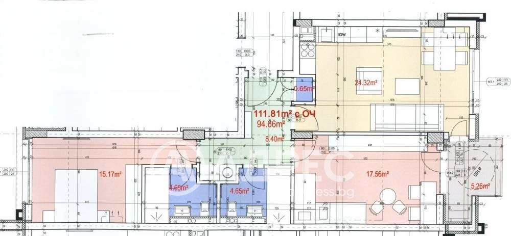 Продава 3-СТАЕН, гр. Бургас, Славейков, снимка 2 - Апартаменти - 56351567