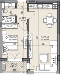 Продава 2-СТАЕН, град Пловдив, Гагарин • 104200 € / 203797.49 лв. • 92636512 5