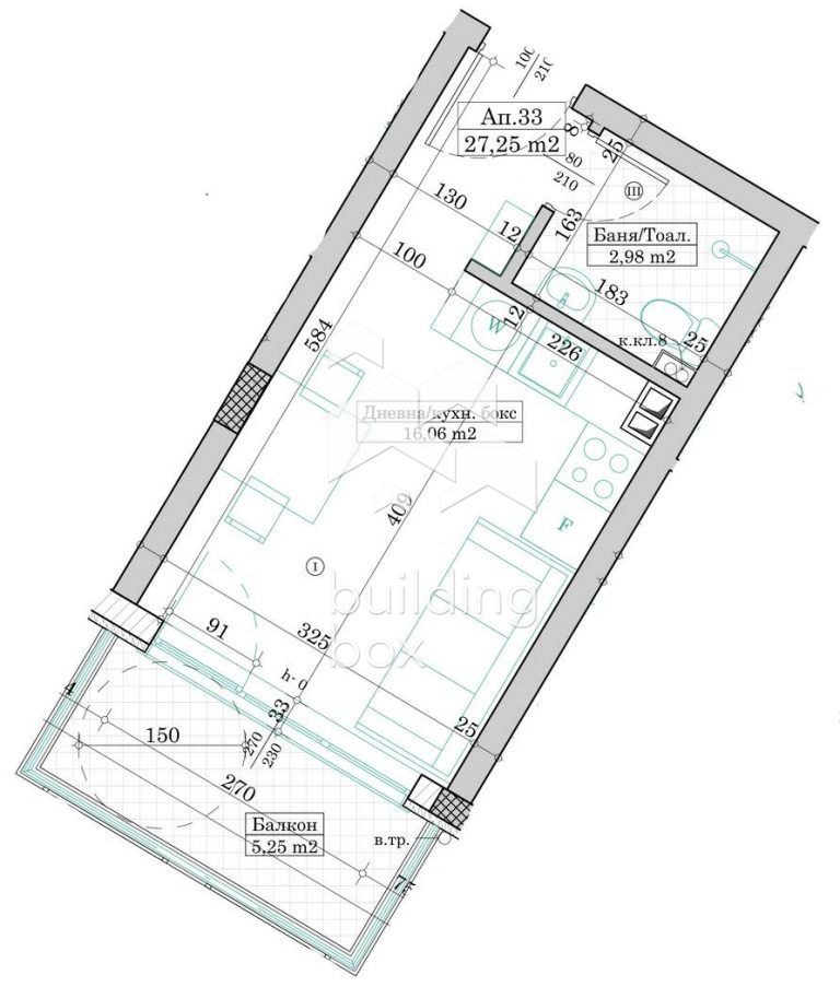 Продава 1-СТАЕН, гр. Варна, Виница, снимка 3 - Aпартаменти - 47225790