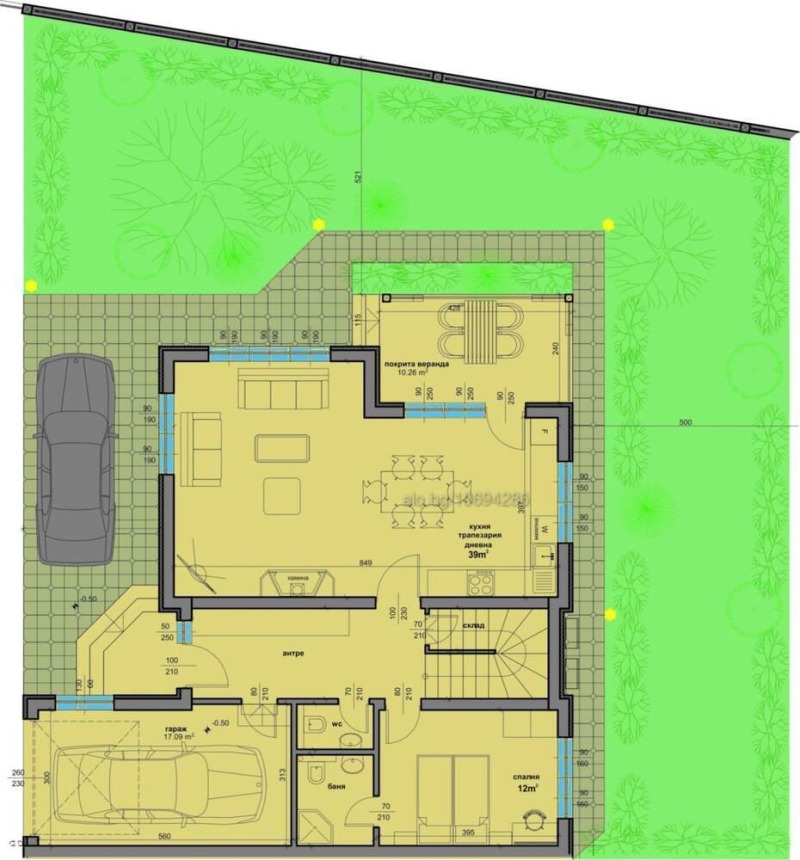 Продава КЪЩА, гр. Пловдив, Коматево, снимка 4 - Къщи - 53364421
