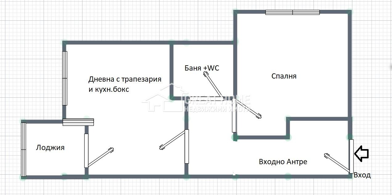 Продава 2-СТАЕН, гр. Търговище, Център, снимка 2 - Апартаменти - 55130727