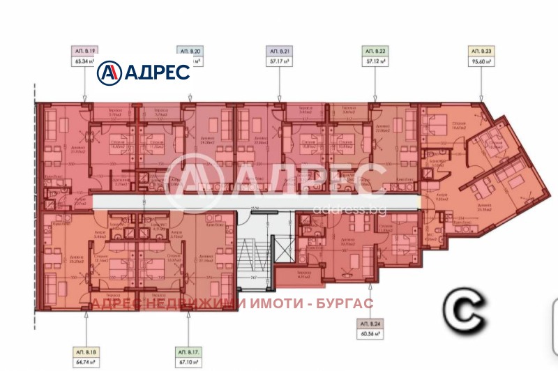 Продава 2-СТАЕН, гр. Бургас, област Бургас, снимка 4 - Апартаменти - 53462300