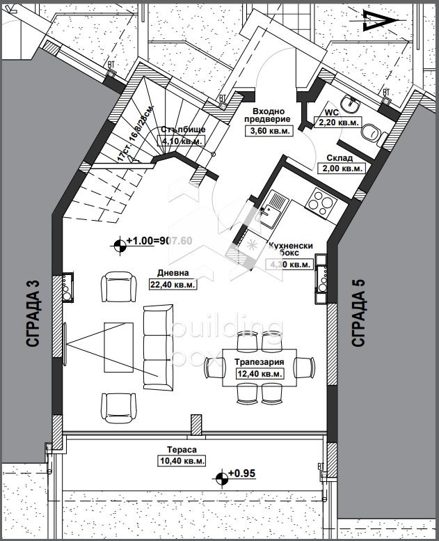 Продава КЪЩА, гр. София, в.з.Бункера, снимка 3 - Къщи - 47616333