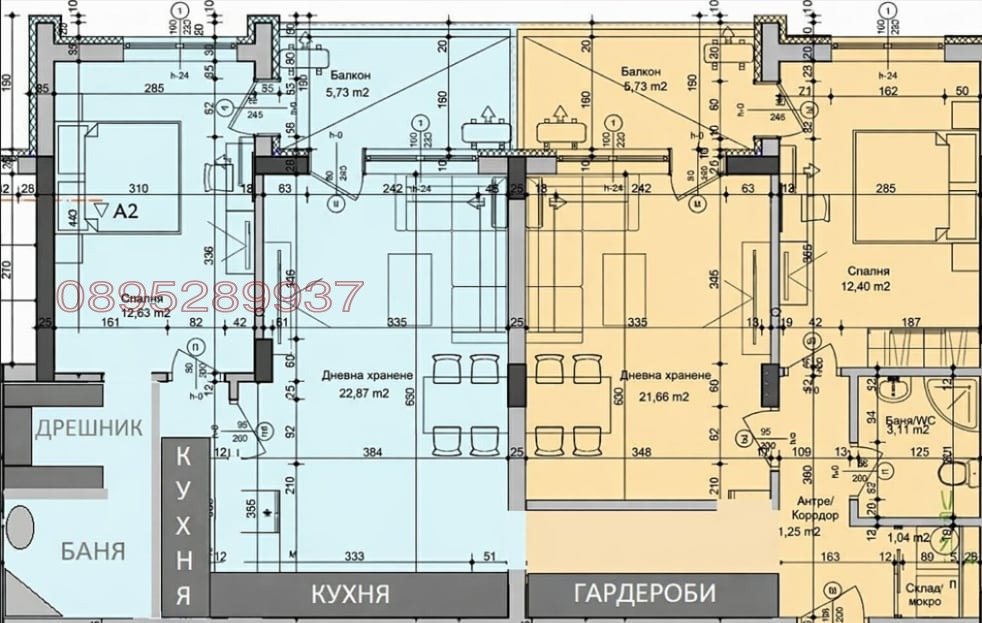 Продава МНОГОСТАЕН, гр. Бургас, област Бургас, снимка 2 - Апартаменти - 53914717