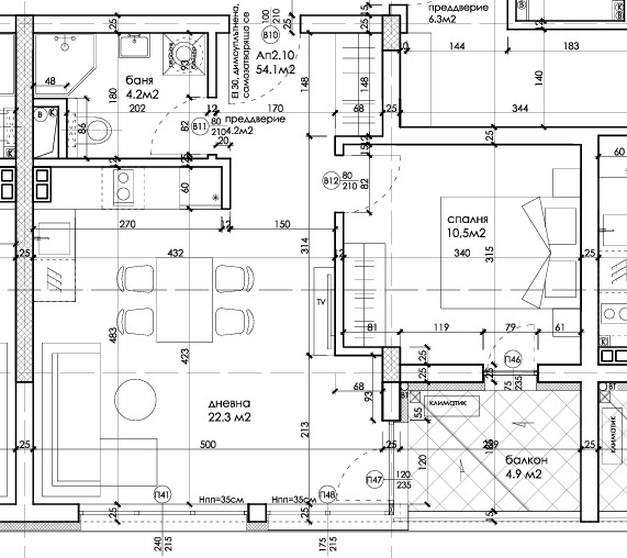 Продава 2-СТАЕН, гр. Варна, Възраждане 1, снимка 2 - Апартаменти - 53355890