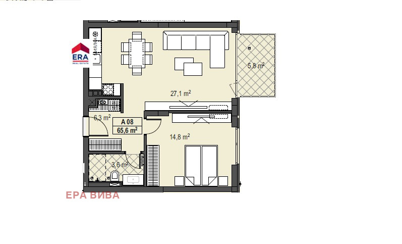 Продава 2-СТАЕН, гр. София, Бояна, снимка 4 - Апартаменти - 53495050