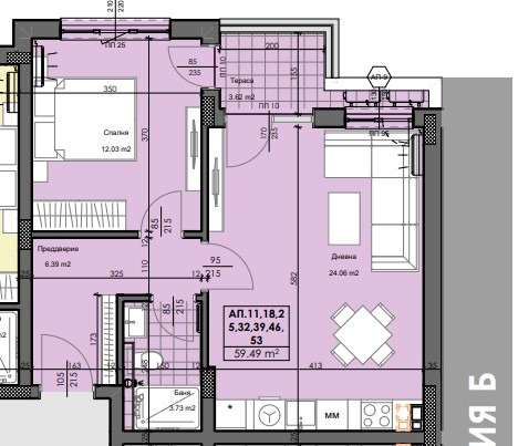 De vânzare  1 dormitor Plovdiv , Cârșiiaca , 75 mp | 72453995
