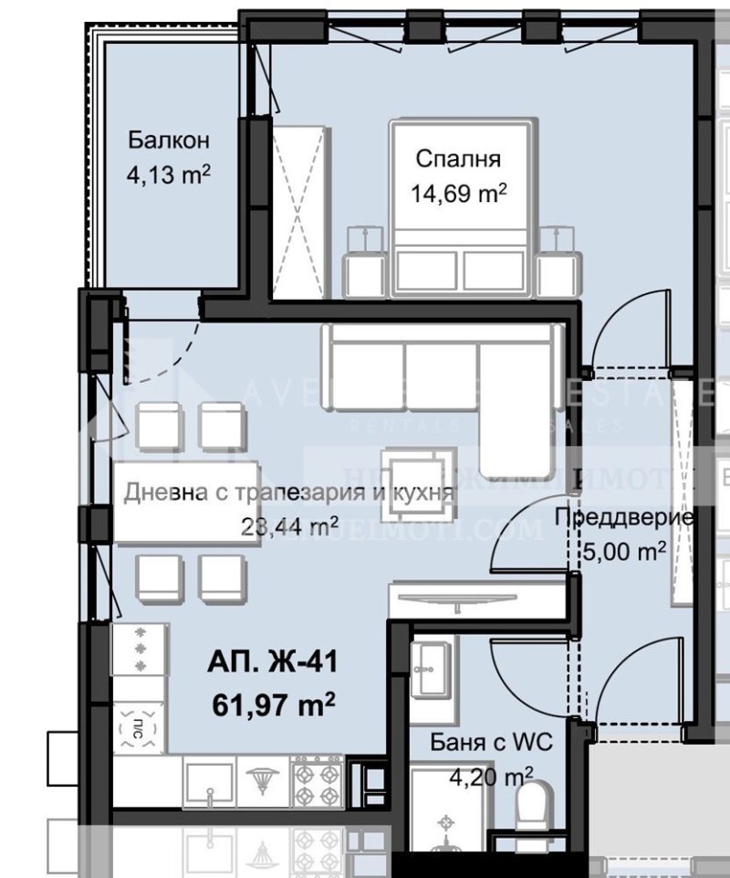 Te koop  1 slaapkamer Plovdiv , Christo Smirnenski , 80 m² | 33929828 - afbeelding [5]