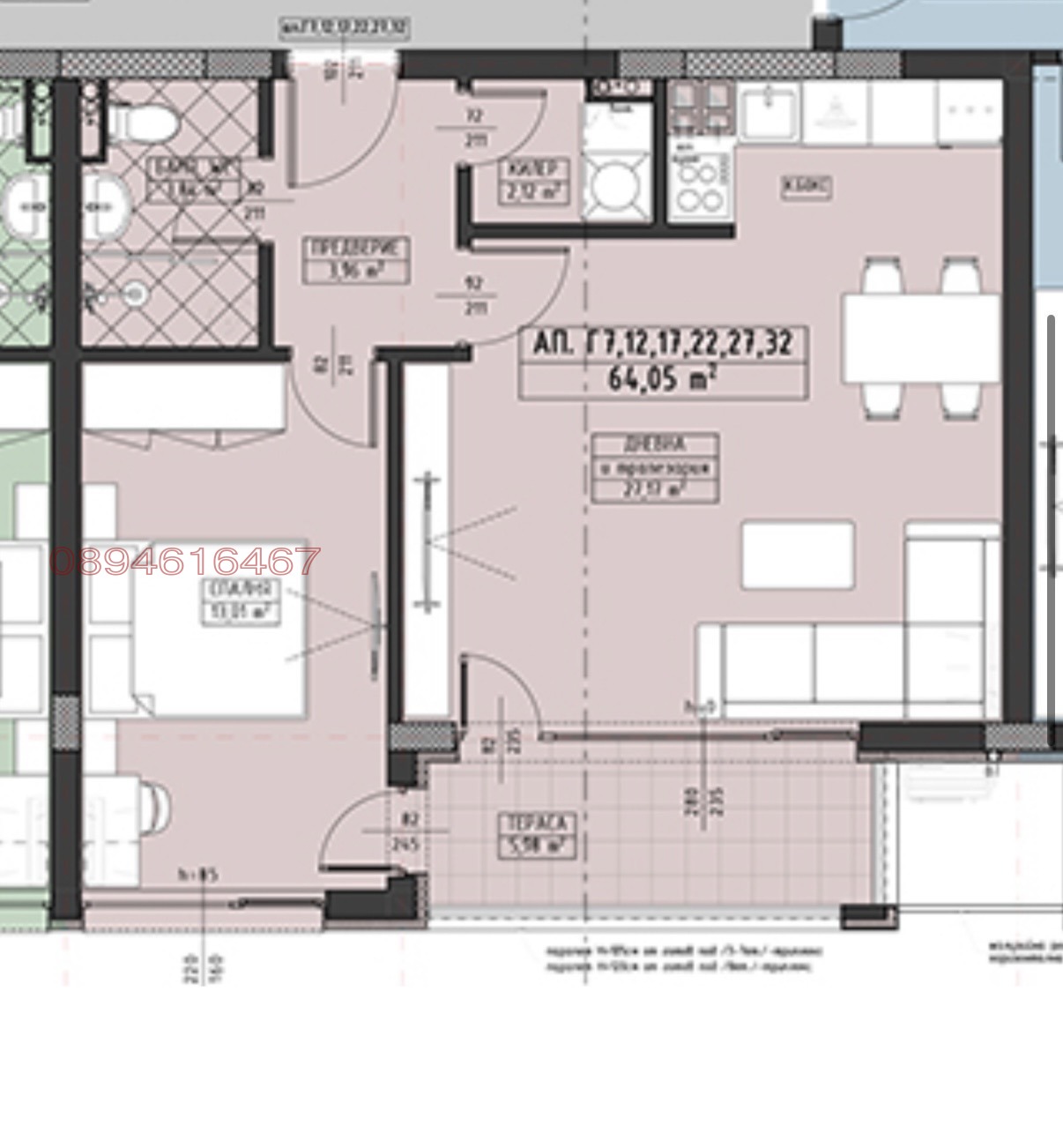 Продава 2-СТАЕН, гр. Пловдив, Христо Смирненски, снимка 16 - Апартаменти - 53739702