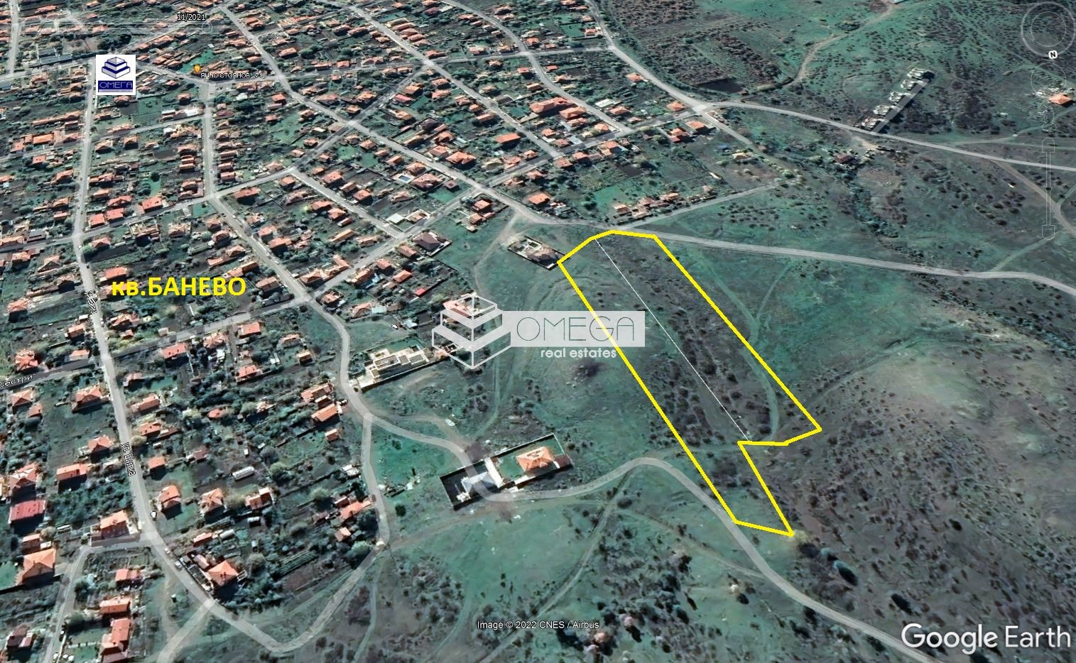 Продава ПАРЦЕЛ, гр. Бургас, Банево, снимка 2 - Парцели - 51052097