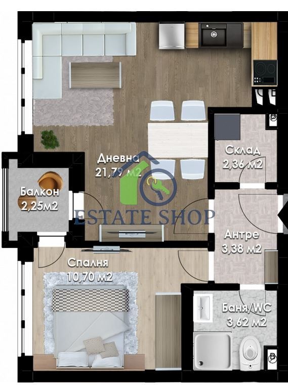 Продава 2-СТАЕН | Imot.bg — изображение 1