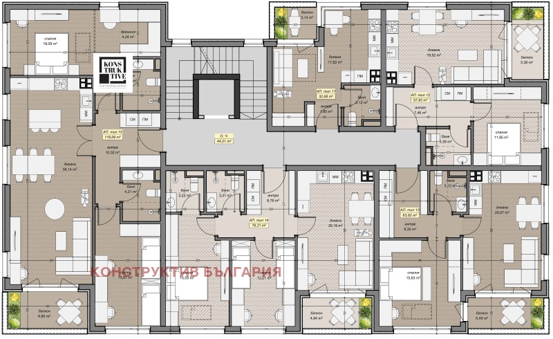Продава  2-стаен град София , Левски Г , 67 кв.м | 85932133 - изображение [5]