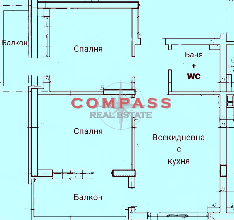 Na sprzedaż  2 sypialnie Warna , Briz , 72 mkw | 36003373 - obraz [4]