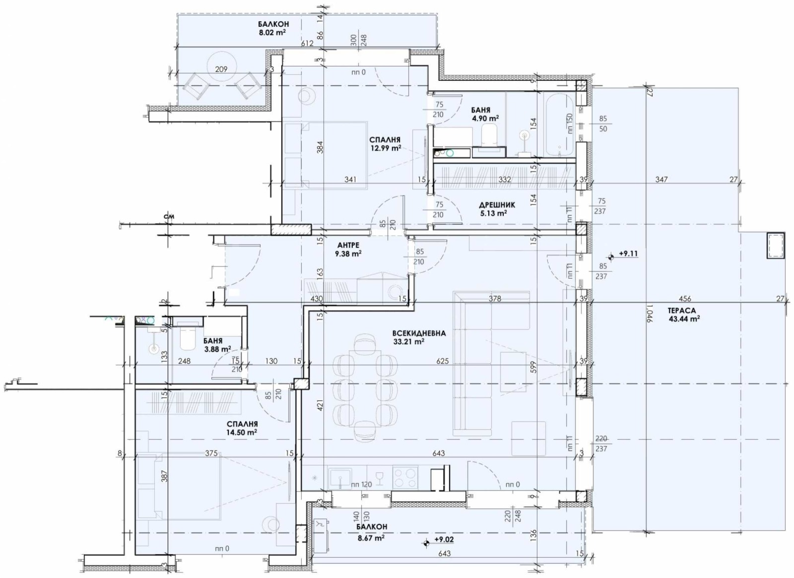 Продава 3-СТАЕН, гр. Своге, област София област, снимка 8 - Апартаменти - 55258517
