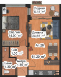 Продава 2-СТАЕН, град Пловдив, Западен • 110143 € • 33074184 — Holmes.bg