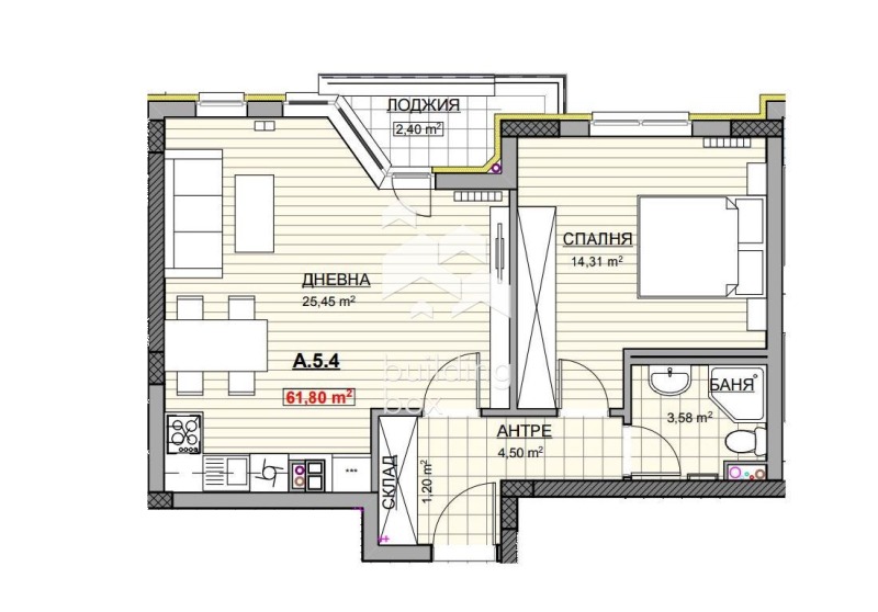 For Sale  1 bedroom Sofia , Krasno selo , 74 sq.m | 58390691 - image [8]