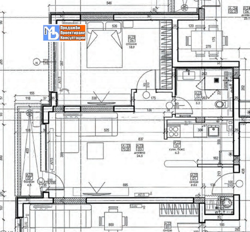 In vendita  1 camera da letto Sofia , Drugba 2 , 84 mq | 29929169 - Immagine [16]