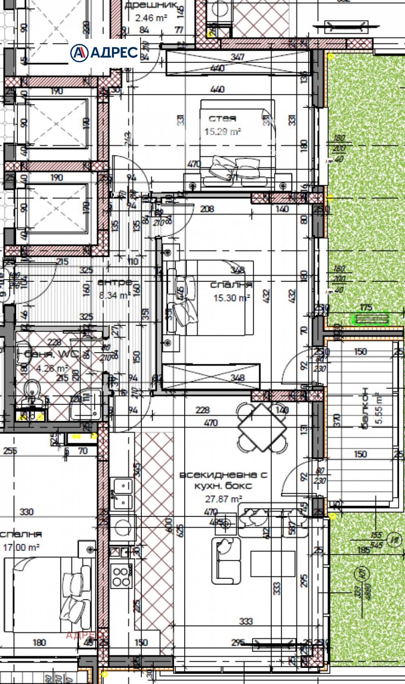 À venda  2 quartos Varna , Mladost 1 , 113 m² | 85184590