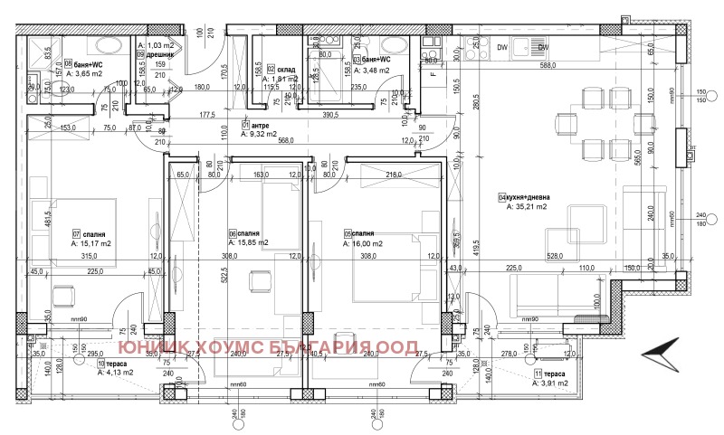 На продаж  3 кімнатна София , Дървеница , 152 кв.м | 68506771 - зображення [13]