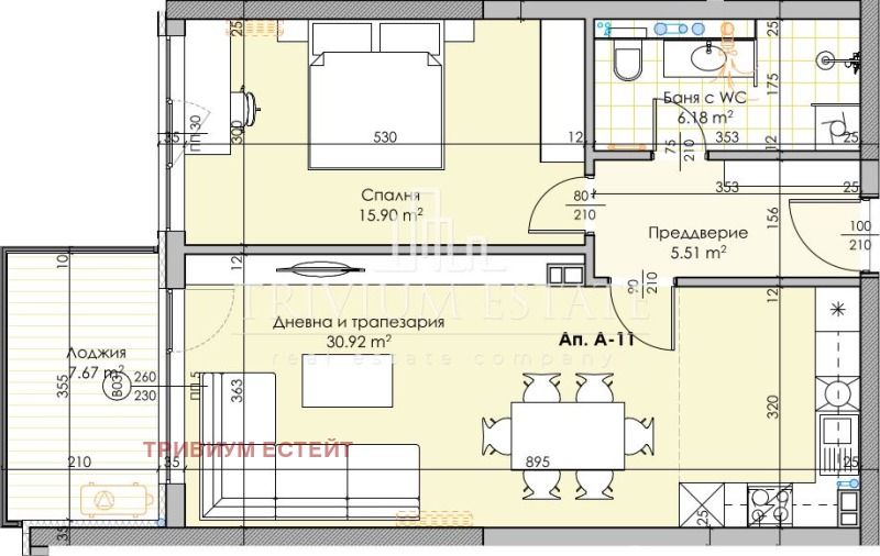 Продава 2-СТАЕН, гр. Пловдив, Кършияка, снимка 1 - Aпартаменти - 49095749