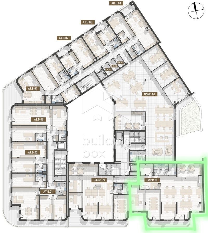 Продава ОФИС, гр. Пловдив, Център, снимка 3 - Офиси - 53429465