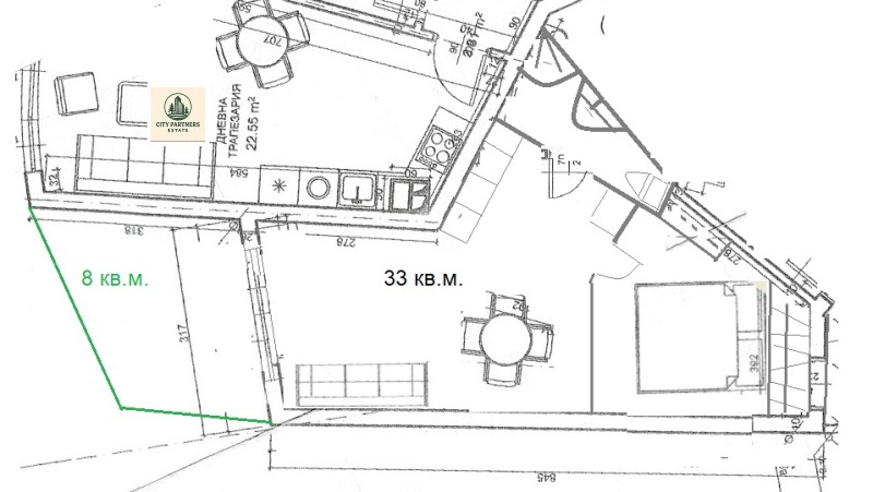 Продава 1-СТАЕН в град Варна, Виница - 45 кв.м / 53 000 € » 103 658.99 лв., СИТИ ПАРТНЪРС