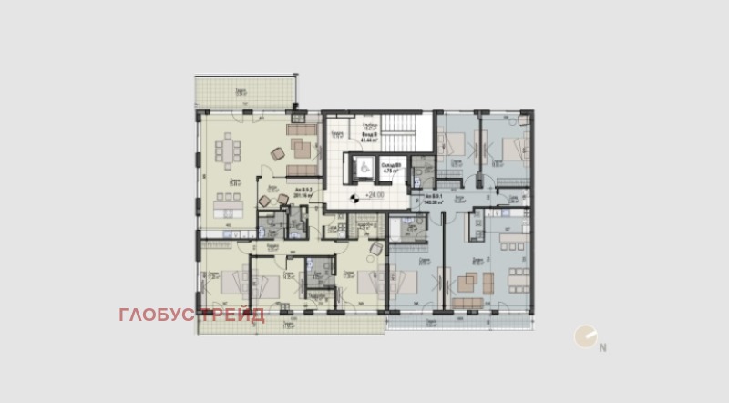 In vendita  3 camere da letto Sofia , Manastirski livadi , 174 mq | 61318549 - Immagine [8]