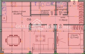 1 Schlafzimmer Trakija, Plowdiw 7