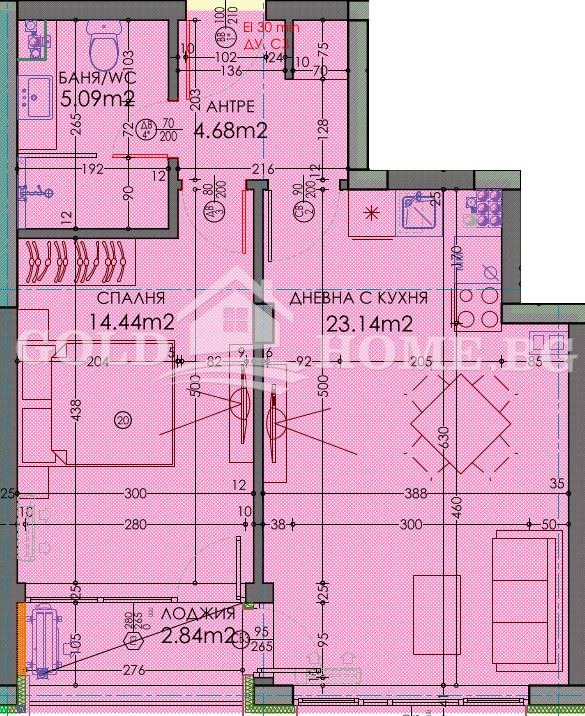 Продава  2-стаен град Пловдив , Тракия , 71 кв.м | 21320263 - изображение [2]