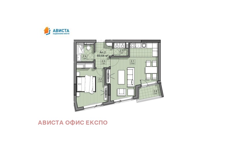 À venda  1 quarto Sofia , Bakston , 70 m² | 19605519 - imagem [8]