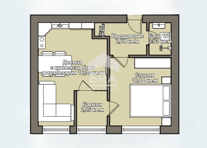 Продава 2-СТАЕН, гр. Варна, Младост 1, снимка 3 - Апартаменти - 52621156
