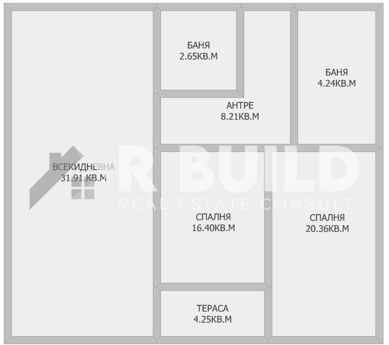 Продава 3-СТАЕН, гр. Пловдив, Гагарин, снимка 2 - Aпартаменти - 47437115