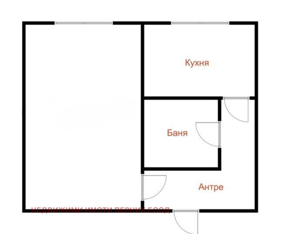 Продава 2-СТАЕН, гр. Перник, Изток, снимка 2 - Апартаменти - 54001306