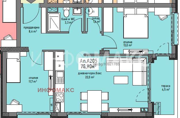 Продава 3-СТАЕН, гр. Бургас, Братя Миладинови, снимка 2 - Апартаменти - 53495997