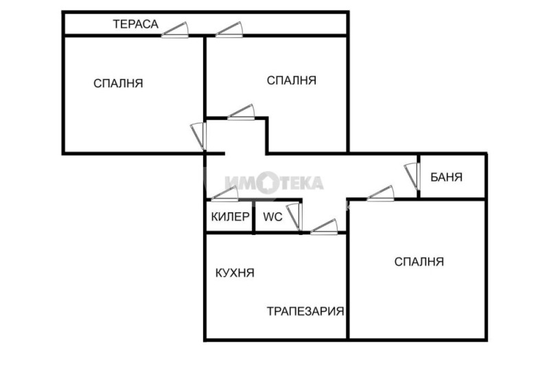 Продава МНОГОСТАЕН, гр. Варна, Левски 1, снимка 4 - Aпартаменти - 49284682