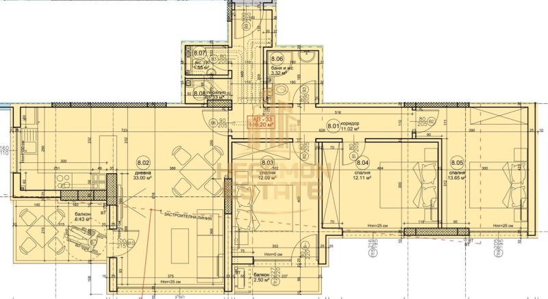 Продава 4-СТАЕН в град Варна, Възраждане 1 - 142 кв.м / 222 000 € » 434 194.26 лв., ХЕГЕМОН ЕСТЕЙТ