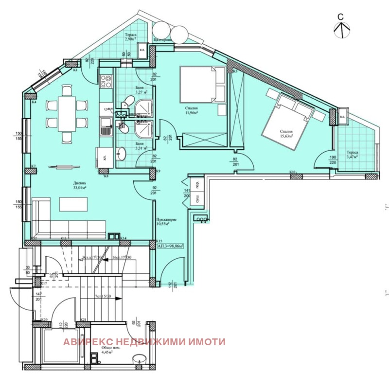 Satılık  2 yatak odası Plovdiv , Proslav , 110 metrekare | 82428087 - görüntü [4]